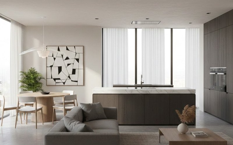 Open Concept Modern Interior Design Ideas